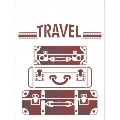 Stencil OPA 2050 Travel 15X20cm_OPA2050